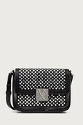 Armani Exchange crossbody torba za žene od imitacije kože crna XW003374 AF26449