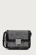 Armani Exchange crossbody torba za žene od imitacije kože crna XW003374 AF26449
