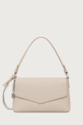 Armani Exchange torebka crossbody damska z imitacji skóry beżowa XW003145 AF26569