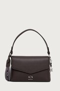 Armani Exchange torebka crossbody damska z imitacji skóry brązowa XW003145 AF26569