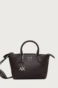 Armani Exchange шопинг чанта дамска от имитация на кожа кафява XW003143 AF26569