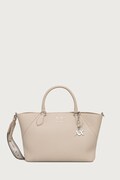 Armani Exchange torebka crossbody damska z imitacji skóry beżowa XW003086 AF26569