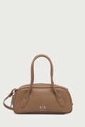 Armani Exchange torebka crossbody damska z imitacji skóry beżowa XW003034 AF26577