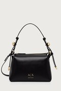 Armani Exchange geantă crossbody pentru femei cu imitație de piele neagră XW002990 AF26452