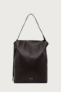 Armani Exchange torebka hobo damska z imitacji skóry brązowa XW002989 AF19902