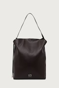 Armani Exchange torebka hobo damska z imitacji skóry brązowa XW002989 AF19902