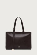 Armani Exchange torebka shopper damska z imitacji skóry brązowa XW002988 AF19902