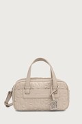 Armani Exchange baguette torbica za žene od imitacije kože bež XW002984 AF15774