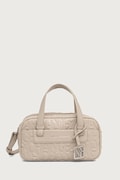 Armani Exchange baguette torbica za žene od imitacije kože bež XW002984 AF15774