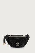 Armani Exchange nerka damska z imitacji skóry czarna XW002655 AF27000