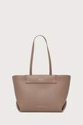 Armani Exchange torebka tote damska z imitacji skóry beżowa XW001538 AF26447