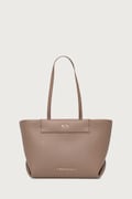 Armani Exchange torebka tote damska z imitacji skóry beżowa XW001538 AF26447