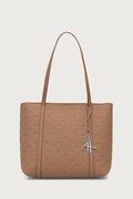 Armani Exchange шопинг чанта дамска от имитация на кожа бежова XW001199 AF26969