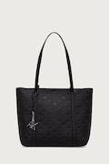 Armani Exchange шопинг чанта дамска от имитация на кожа черна XW001199 AF26969