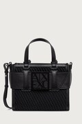 Armani Exchange torebka crossbody damska z imitacji skóry czarna XW000392 AF26444