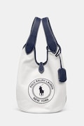 Polo Ralph Lauren torebka tote damska bawełniana granatowa 428P23827