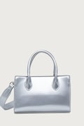 United Colors of Benetton torebka crossbody damska srebrna 6IEBVY037