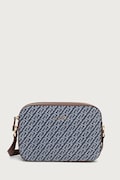 Liu Jo torebka crossbody damska z bawełną granatowa AF6211 T703A