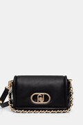 Liu Jo torebka crossbody damska z imitacji skóry czarna AF6148 E1166