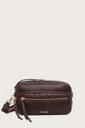 Liu Jo torebka crossbody damska z imitacji skóry bordowa AF6048 E1146