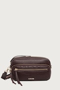 Liu Jo torebka crossbody damska z imitacji skóry bordowa AF6048 E1146