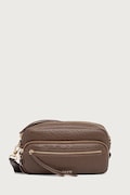 Liu Jo torebka crossbody damska z imitacji skóry brązowa AF6048 E1146