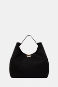 Liu Jo torebka hobo damska z imitacji zamszu czarna AF6029 T711A