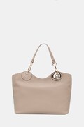 Liu Jo torebka tote damska z imitacji skóry beżowa AF6025 ES039