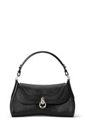 Polo Ralph Lauren чанта crossbody дамска от кожа черна 428P14296