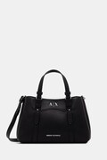 Armani Exchange torebka crossbody damska z imitacji skóry czarna XW003061 AF26578