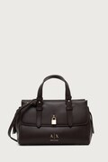 Armani Exchange torebka crossbody damska z imitacji skóry brązowa XW003055 AF28605