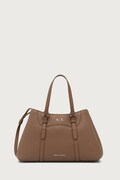 Armani Exchange torebka damska z imitacji skóry beżowa XW003035 AF26578