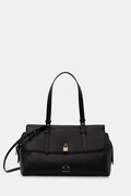 Armani Exchange torebka shopper damska z imitacji skóry czarna XW003020 AF28605