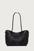 Trussardi torebka shopper damska skórzana czarna Z354E006734N