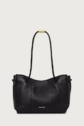 Trussardi torebka shopper damska skórzana czarna Z354E006734N