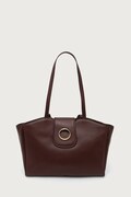 Trussardi torebka shopper damska skórzana brązowa Z396E006926N