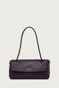 Trussardi torebka crossbody damska skórzana fioletowa Z347E006725N
