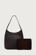 MM by Max Mara torebka hobo damska z imitacji skóry MMLASTRO brązowa 2626516017600