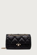 Tory Burch listonoszka damska skórzana Bunny Knot czarna 187633