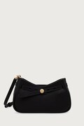 Tory Burch чанта crossbody дамска от кожа Romy Zip черна 179955
