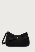 Tory Burch чанта crossbody дамска от кожа Romy Zip черна 179955