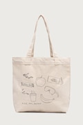 The North Face shopper γυναικεία βαμβακερή Cotton Tote 17L μπεζ NF0A3VWQ12N1