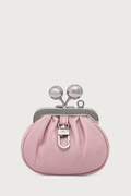 Weekend Max Mara torebka crossbody damska skórzana DIOMEDE różowa 2625726024600
