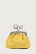 Weekend Max Mara borsa a tracollo da donna in pelle DIOMEDE gialla 2625726024600