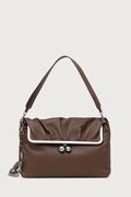 Weekend Max Mara torebka hobo damska skórzana WKASLALOM brązowa 2625516144600