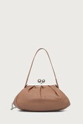 Weekend Max Mara torebka damska skórzana CUBICO brązowa 2625516124600