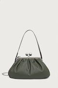 Weekend Max Mara torebka damska skórzana CUBICO zielona 2625516124600