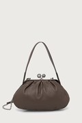 Weekend Max Mara torebka damska skórzana CUBICO brązowa 2625516124600