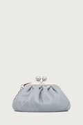 Weekend Max Mara torebka crossbody damska skórzana WKANEMBI niebieska 2625516104600