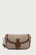 Weekend Max Mara torebka crossbody damska bawełniana WKAVIK zielona 2625516054600